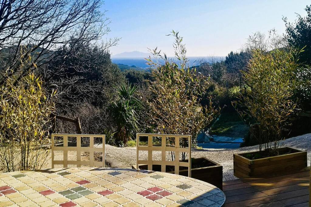 Gîte indépendant dans villa entre mer et maquis Sisco Esterno foto